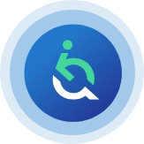 Icono del widget de accesibilidad